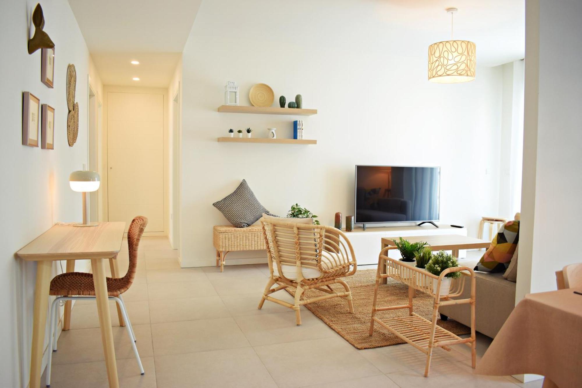 Amalia'S Home: Luminoso Apartamento Muy Cerca De La Playa Malaga Exterior photo