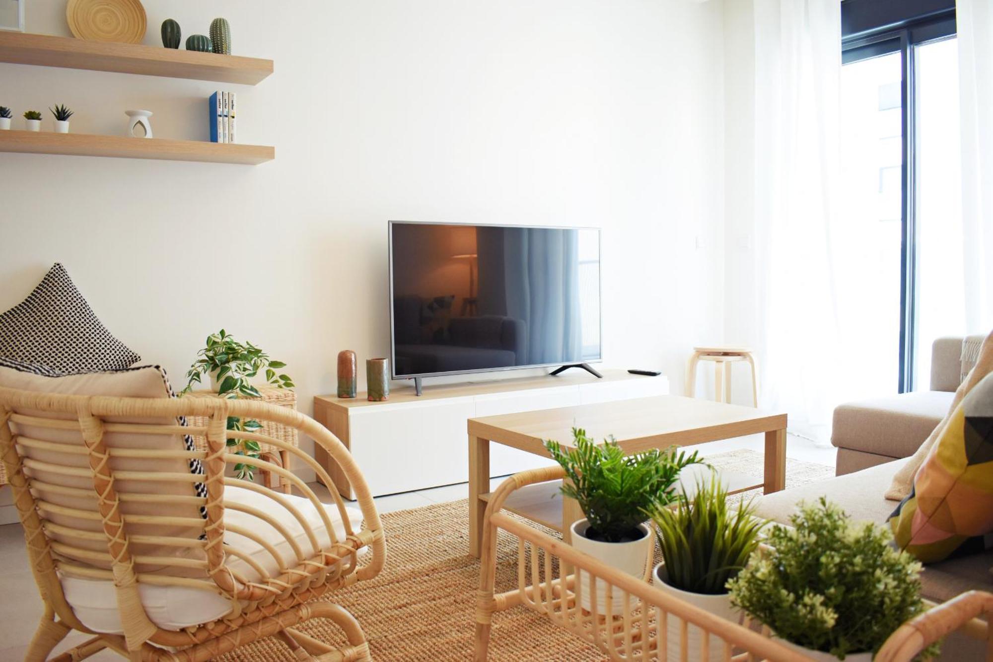 Amalia'S Home: Luminoso Apartamento Muy Cerca De La Playa Malaga Exterior photo